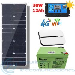 Kit Solar con Router 4G