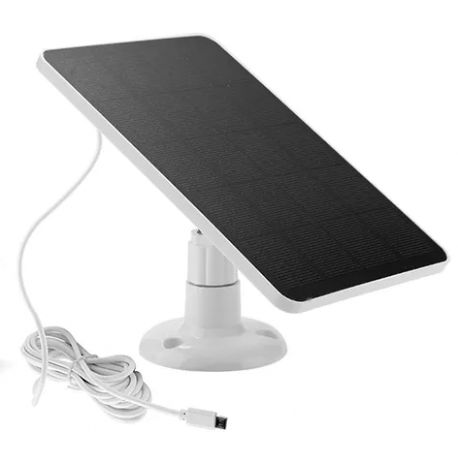 Panel solar para cámara a baterías
