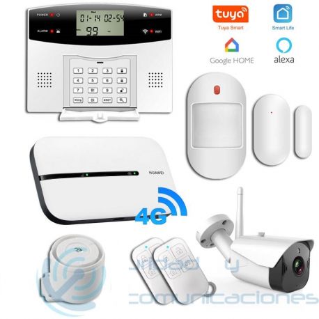 Kit Alarma 4G + Cámara Exterior