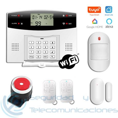Kit Alarma GSM-WiFi Tuya SmartLife Classic
