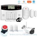 Kit Alarma GSM-WiFi SmartLife + Cámara Exterior