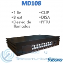 Centralita Telefónica Excelltel MD108