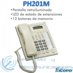 Teléfono Digital Operadora Excelltel PH201M