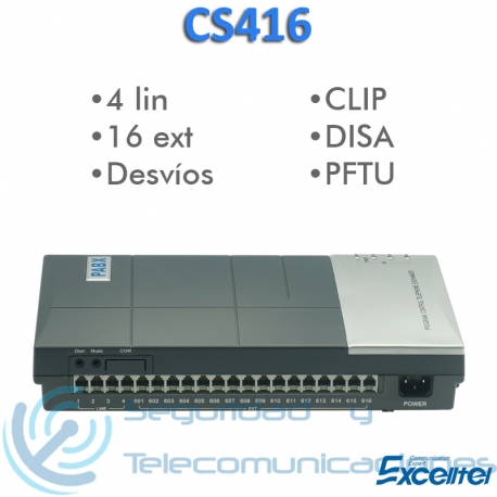 Centralita Telefónica Excelltel CS416