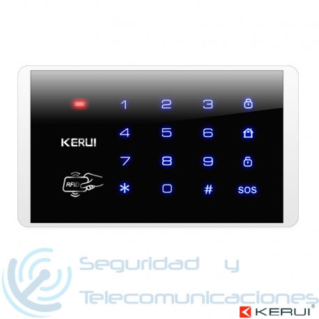 Teclado Inalámbrico RFID para Alarma GSM/PSTN y WiFi-GSM W18