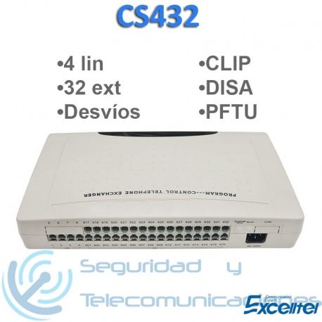 Centralita Telefónica Excelltel CS432