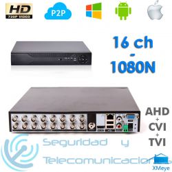 Grabador Digital DVR/NVR H.264 (16 canales)