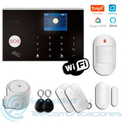 Kit Alarma WiFi-GSM App Tuya SmartLife Touch